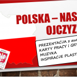 Polska prezentacja przedszkole - interaktywne gry i karty pracy
